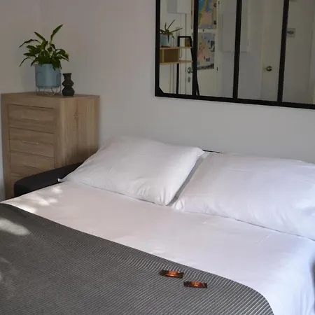 Appartement Face A La Plage Terrasse-Garage-Wifi-Draps Et Serviettes Hendaye Exterior photo